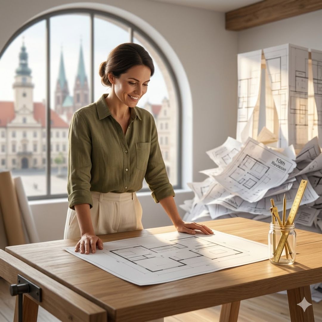 Przełamanie perfekcjonizmu - architekt wnętrz